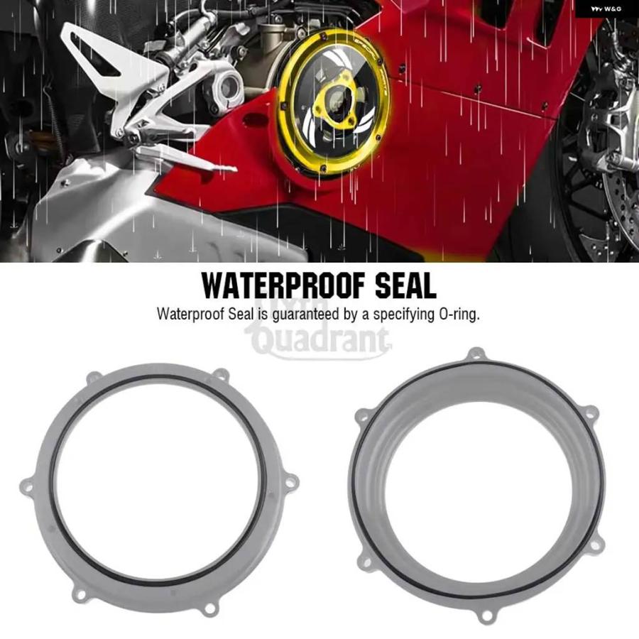 並行輸入品 ドゥカティ MULTISTRADA V4 2021 - 24 バイク アクセサリー フロントクリア エンジン クラッチ
