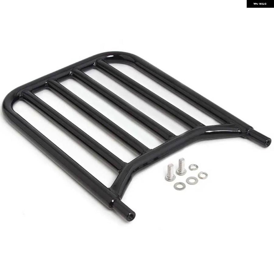 並行輸入品 バイク アクセサリー 1セット ブラック バックレスト シーシーバー リアラゲッジラック 2020-2021 2017