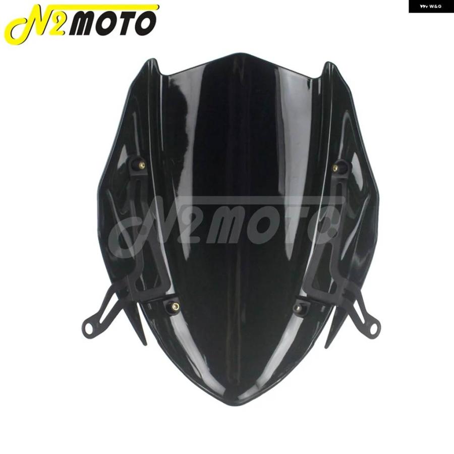 並行輸入品2017-2019年式 スズキ GSX-S750 GSXS750 GSXS 750 2019年型ABS プラスチック フロントガラス ディフレクター 付き バイク フロントガラス ブ