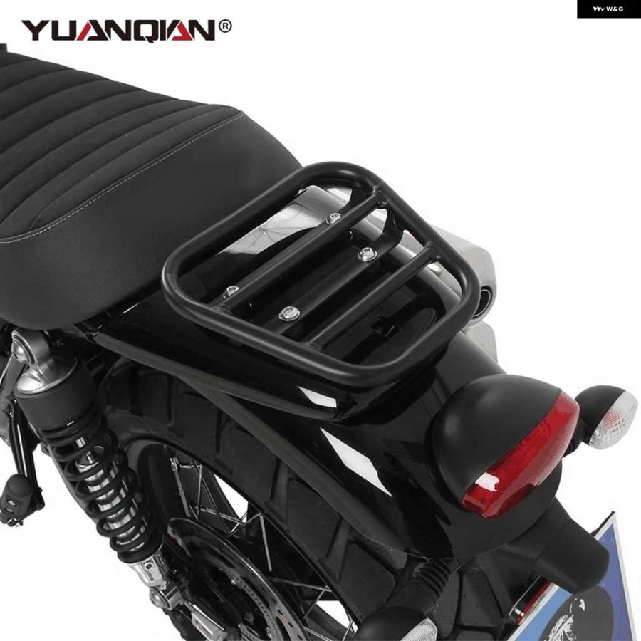 並行輸入品ストリートスクランブラー900用 オートバイ アクセサリー 2017-2021 - 24 ステンレス リアラゲッジラック 2018_6