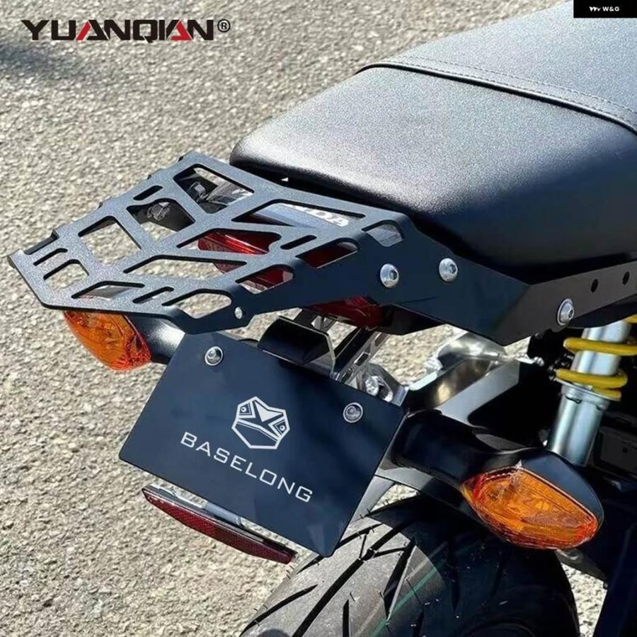 並行輸入品ホンダ MSX125 2022年2023年2024年モデル用 オートバイ サポート シェルフ リア キャリア ラック ホルダー リアシート キャリア 架_7