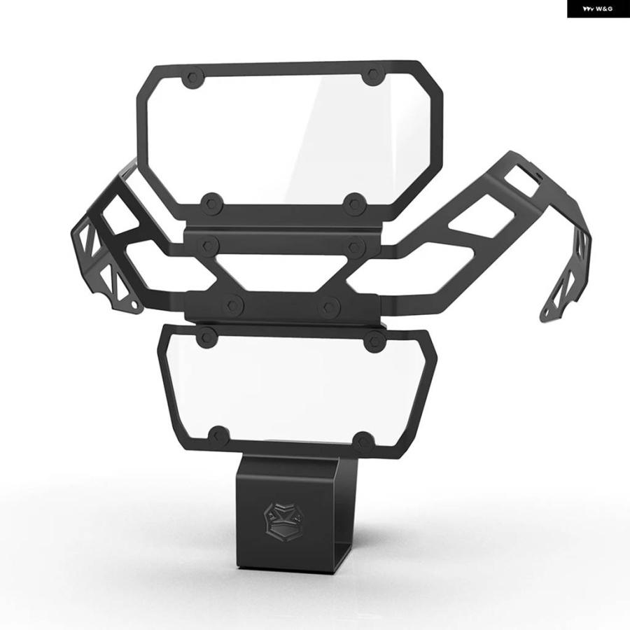 並行輸入品CFMOTO 450 MT 2024- 450MT バイク アクセサリー ヘッドライト グリル ガードカバー プロテクション ライト プロテクター カバー セット