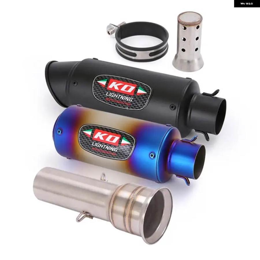 並行輸入品51MM マフラー オートバイ マフラー ミッド パイプ ステインレス エスケープ 1290 スーパーアドベンチャー R/S/T 2016-2020用