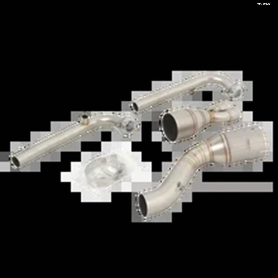 並行輸入品ヤマハ 560 500 TMAX530 2017 - 2023年モデル用スリップオン バイク 排気 アウトレット フロントミドルリンク パイプ 接続51MM_7