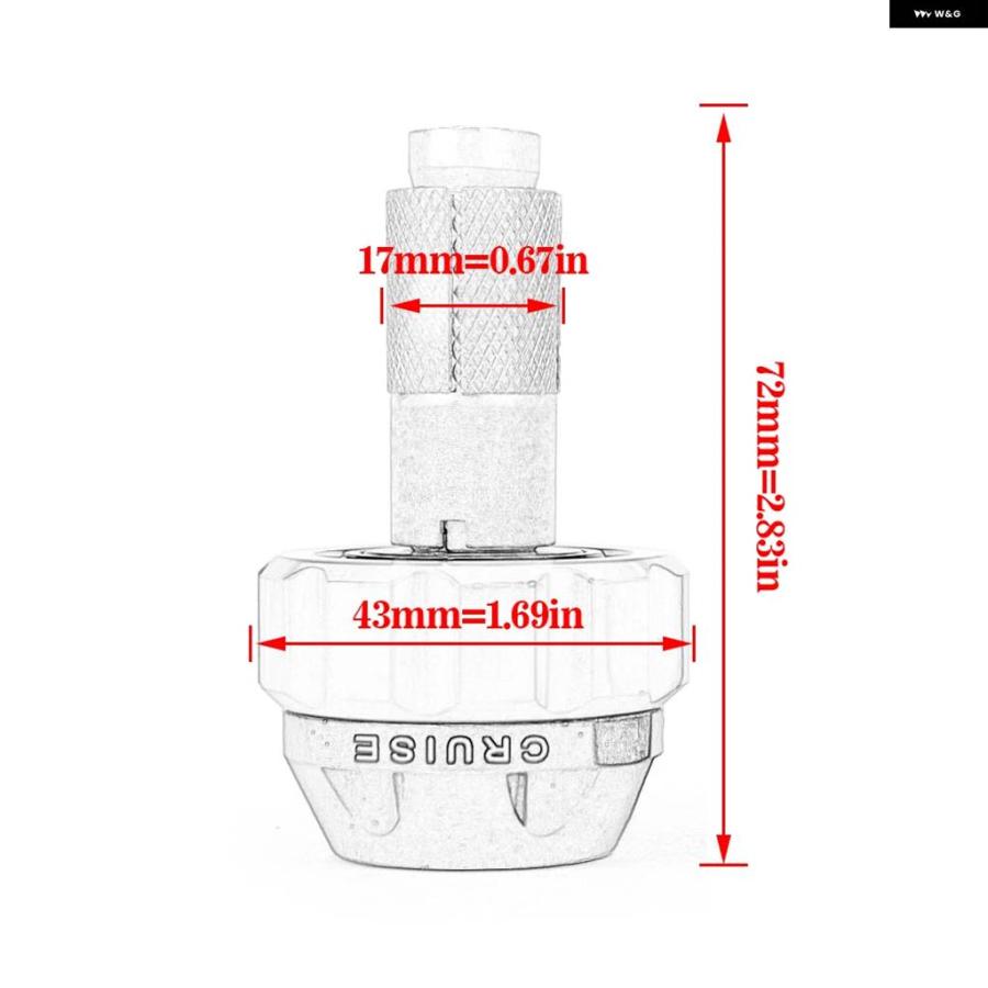 ブランド登録なし - 並行輸入品 自動二輪車 回航 取り締まる スロットルクランプ アシストエンドバー ウェイトハンドルプラグ ベネリ BN30TNT600 B