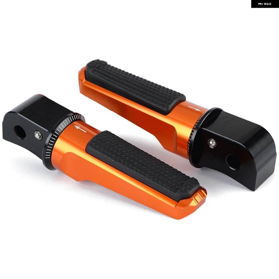ブランド登録なし - 並行輸入品 リアパッセンジャー フットペグ KTM 125 390 DUKE 125 390 2017 - 21 DUKE125 DUKE390 フットレスト