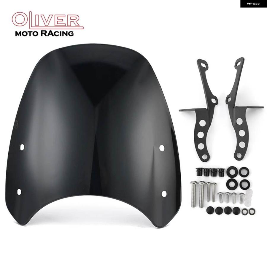 並行輸入品 ELIMINATOR500 バイク フロントガラス ウインドシールド カワサキ ELIMINATOR 500 2024 2025 ウインドデフレクターの画像