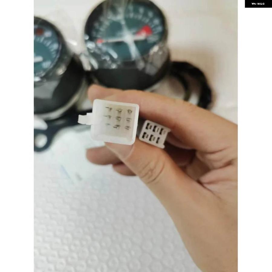 並行輸入品 ホンダ スズキ CG125 バイク メーター アセンブリ 計器 カスタム オドメーター タコメーター ダブル スピード メーター_7
