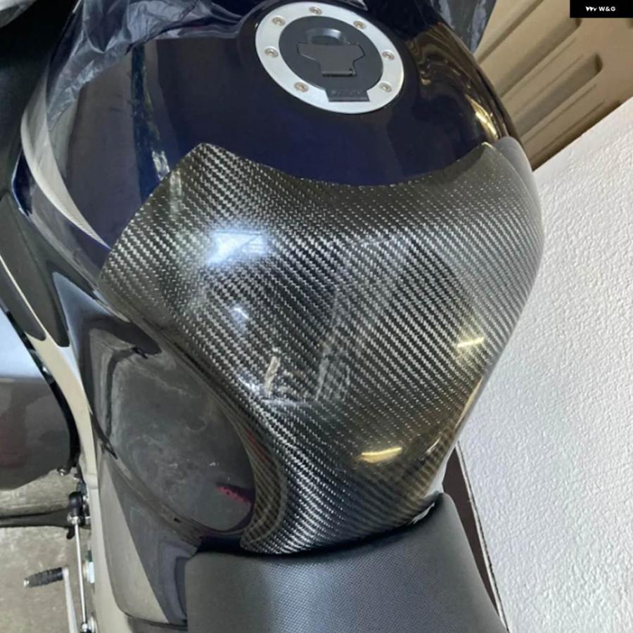 並行輸入品 バイク アクセサリー カーボン 燃料 ガスタンク カバー プロテクター GSXR1300 HAYABUSA GSX-R 1300 1999-2007の画像