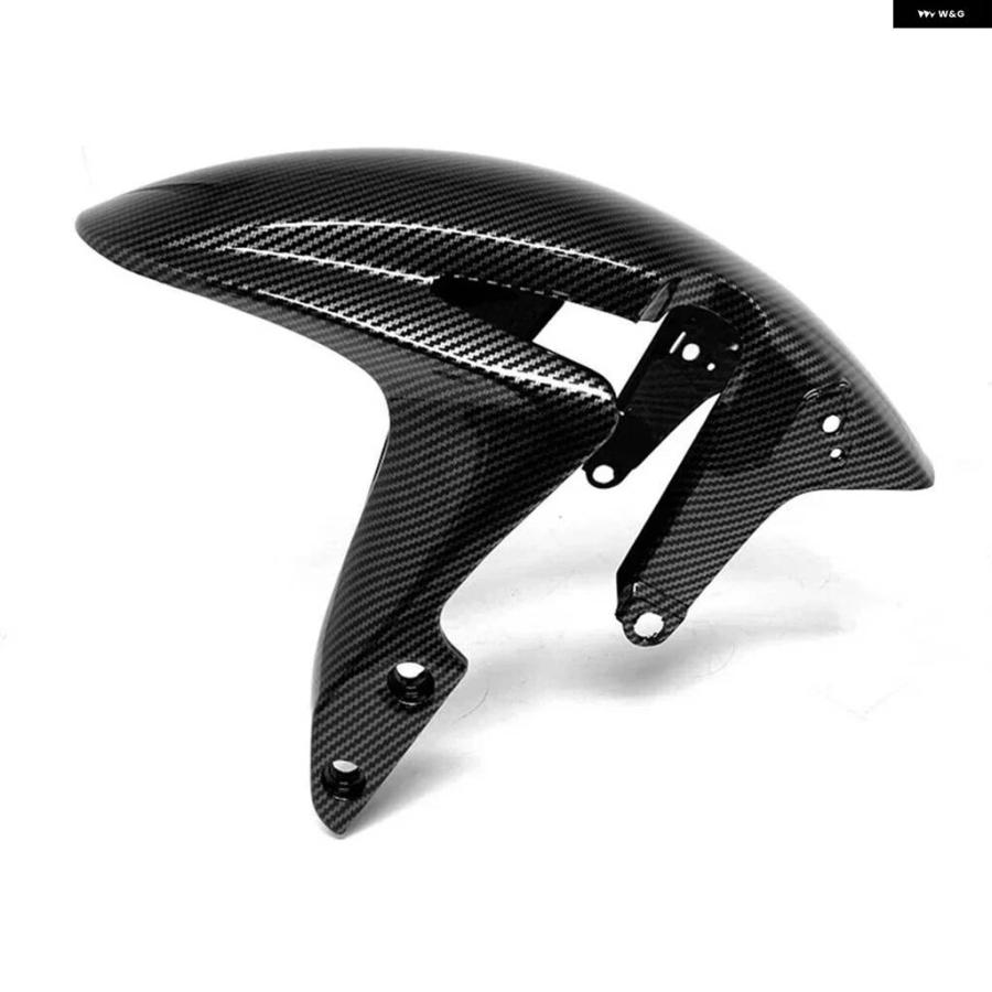 並行輸入品 フロントタイヤフェンダーハガー フェアリング カーボン ホンダ CBR600RR F5 2007-2019車両用フロントタイヤ_2