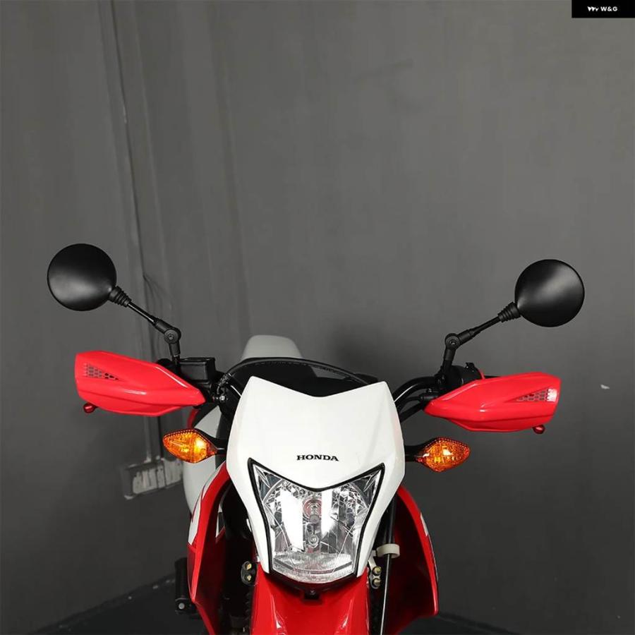 並行輸入品 ヤマハ DT TT TW XT XTZ 50 80 125 200 220 225 230 250 350 600 660 750 XG250 バイク 用 折りたたみ ミラーの画像