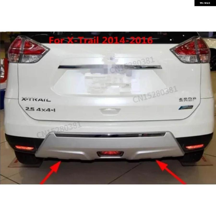 並行輸入品 ABS 日産 ローグ X-TRAIL 2014-2016 T32 フロント+リア バンパー ボトムガード プロテクター_9