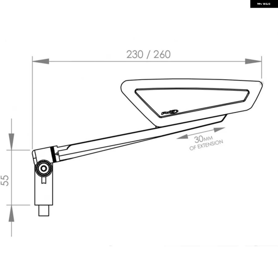 ブランド登録なし - 並行輸入品 自動二輪車 鏡鑑 鏡鑑 MOTO HUSQUARNA VITPILEN 701 VITPILEN 401 SVARTPILEN 401