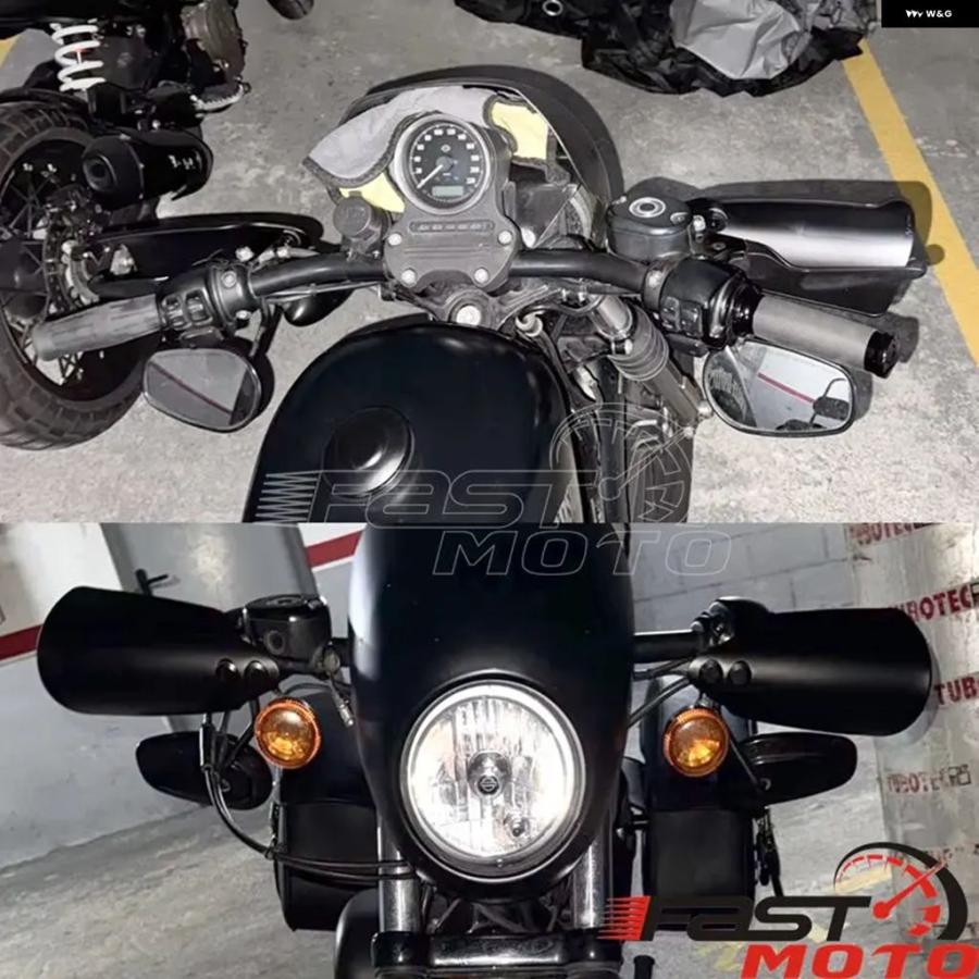 ブランド登録なし - 並行輸入品 ハーレー 運動競技はやりっ子 883 1200 1996-03 ダイナ 96-17 置き目馬乗り 百貨店 ワイドグライド 自動二輪車 お手手かばい立て 手持ち部分赤ちょうちん プロテクタ