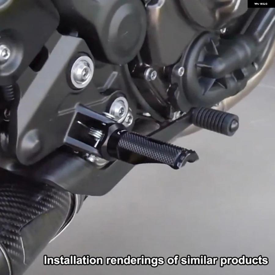 ブランド登録なし - 並行輸入品 自動二輪車 向こう正面 フットレスト / フットペグ SFV650 GLADIUS 2009-2015 SV650 2016-2019 SV650X 2018-2019 KATANA 2019