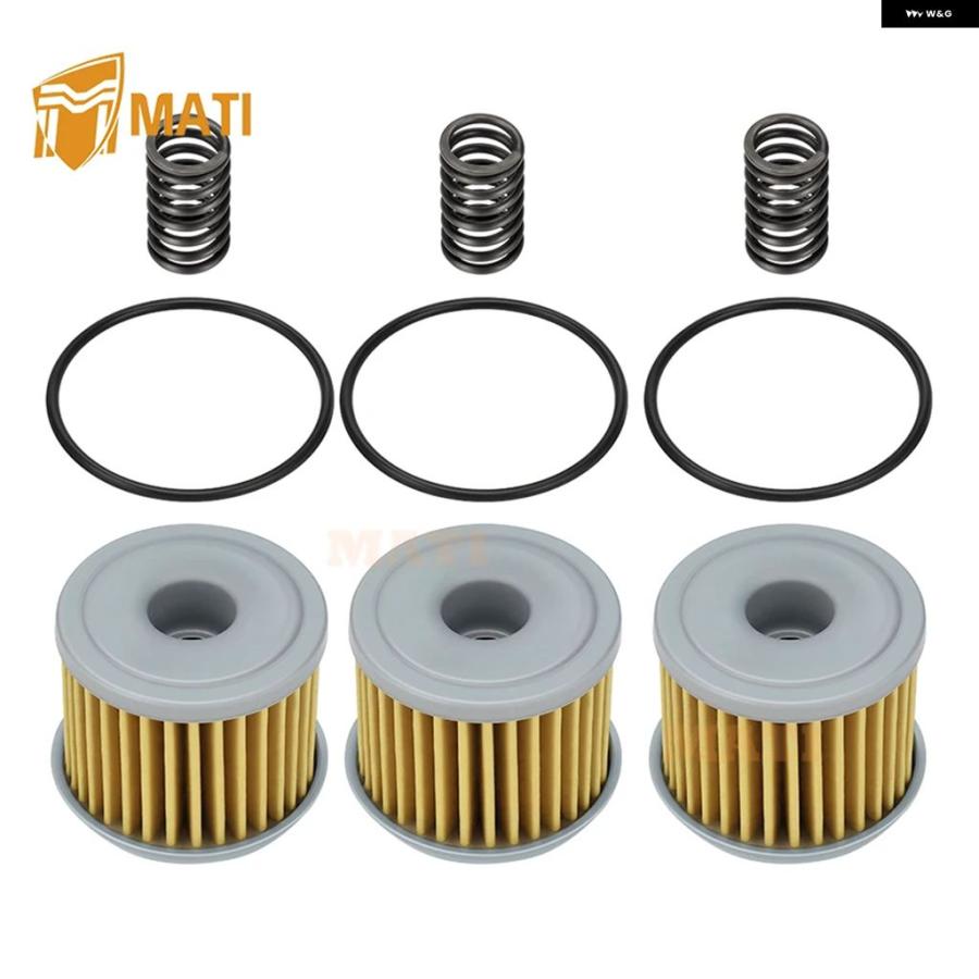 ブランド登録なし - 並行輸入品 ホンダ CRF150R CRF250X/R/RX CRF450 TRX450R/ER 2002-2024 油絵の具 瀘過器 3個仕かけるO輪っか 弾機 15412-MEN-671