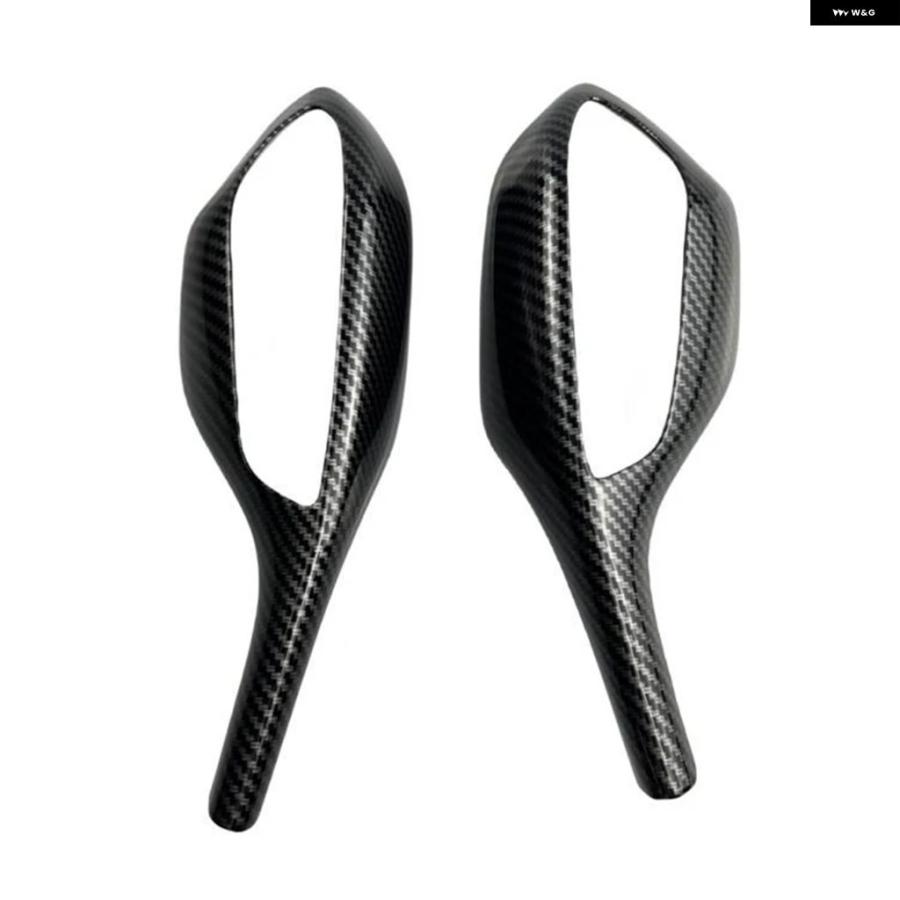 ブランド登録なし - 並行輸入品 BMW S1000RR 2019 - 21 2022 2023 自動二輪車 ABS 炭素側面鏡鑑 取りまかなう