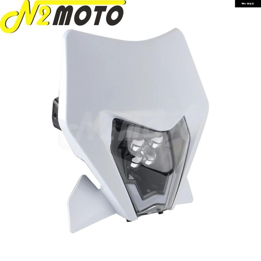 ブランド登録なし - 並行輸入品 自動二輪車 LED 前照灯 KTM EXC250 EXC300 EXC450 SX250 SX300 SX450 XC250 XC300 XC450 ダート 自動二輪車 エンデューロ 前照灯