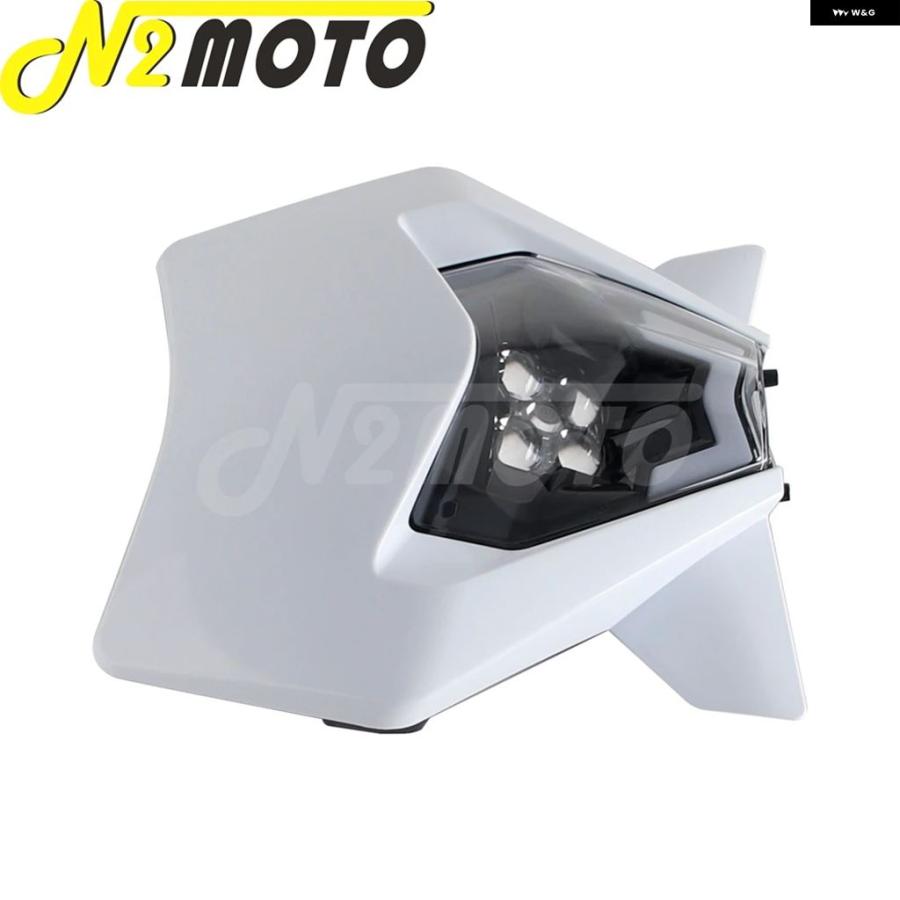 ブランド登録なし - 並行輸入品 自動二輪車 LED 前照灯 KTM EXC250 EXC300 EXC450 SX250 SX300 SX450 XC250 XC300 XC450 ダート 自動二輪車 エンデューロ 前照灯