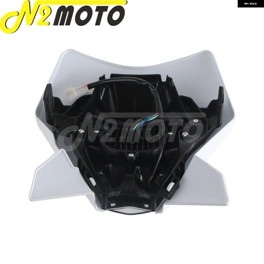 ブランド登録なし - 並行輸入品 自動二輪車 LED 前照灯 KTM EXC250 EXC300 EXC450 SX250 SX300 SX450 XC250 XC300 XC450 ダート 自動二輪車 エンデューロ 前照灯