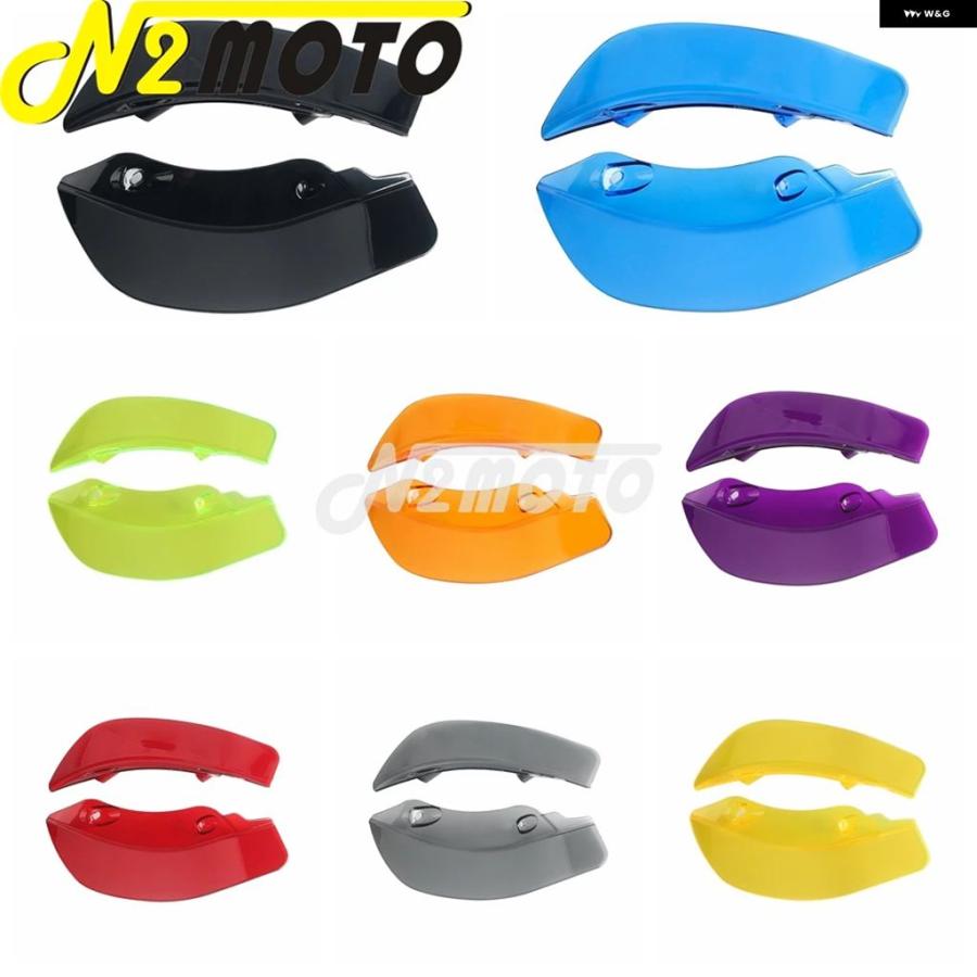 ブランド登録なし - 並行輸入品 ABSワイドウィンドエア ディフレクター ハーレー CVO ロードグライド FLTRX FLTRXS FLTRU FLTRK FLTRUSE 15-23 自動二輪車 側面 フェアリング 気流