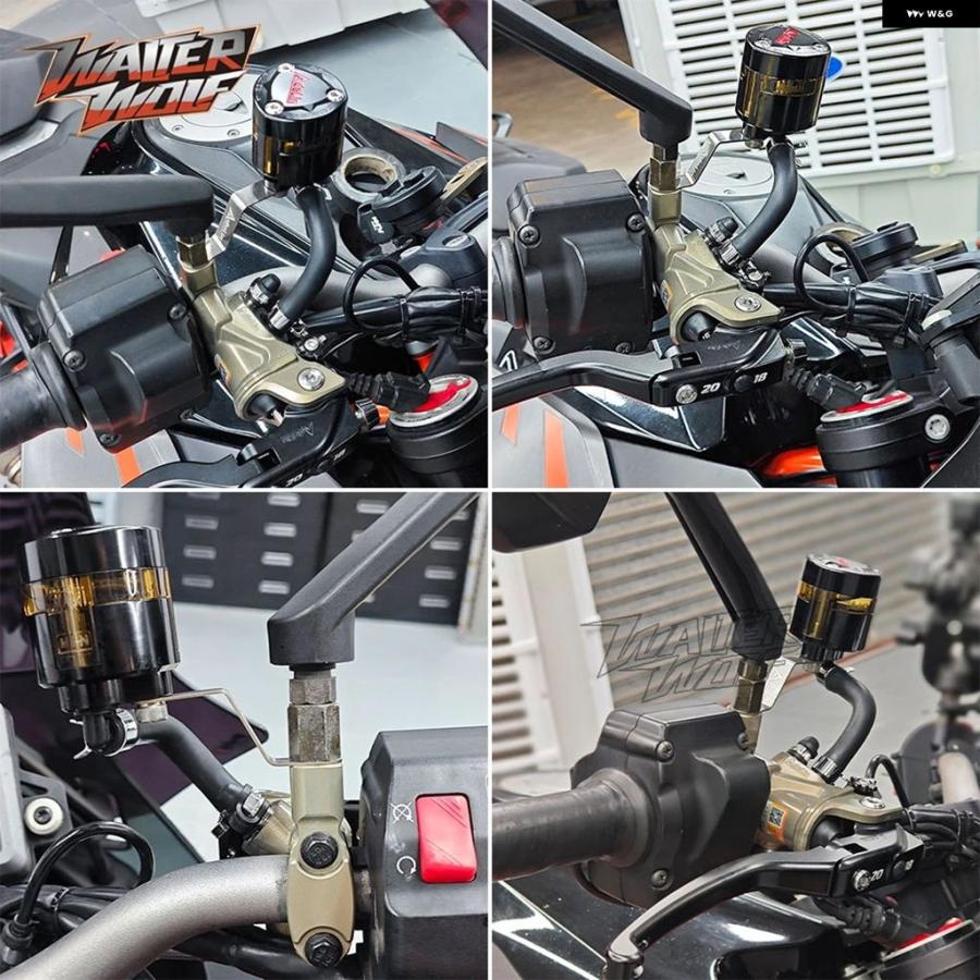 ブランド登録なし - 並行輸入品 自動二輪車 うち切り 取り合わせ 1290 SUPER 1290 SUPER DUKE GT /R 2014-2025 うち切り御師匠さん 円柱 揚水機 お手手 生き胆 貯蔵タンク優勝杯