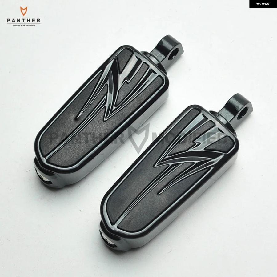ブランド登録なし - 並行輸入品 10MM 自動二輪車 フットペグ フットレスト 入れもの ハーレー 表どおり 読み込む グライド 第一人者 ダイナ ホンダ ヤマハ
