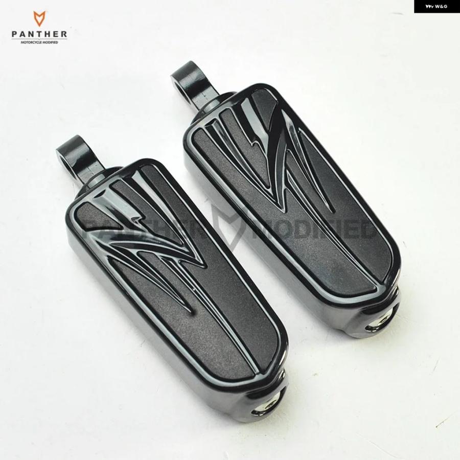 ブランド登録なし - 並行輸入品 10MM 自動二輪車 フットペグ フットレスト 入れもの ハーレー 表どおり 読み込む グライド 第一人者 ダイナ ホンダ ヤマハ