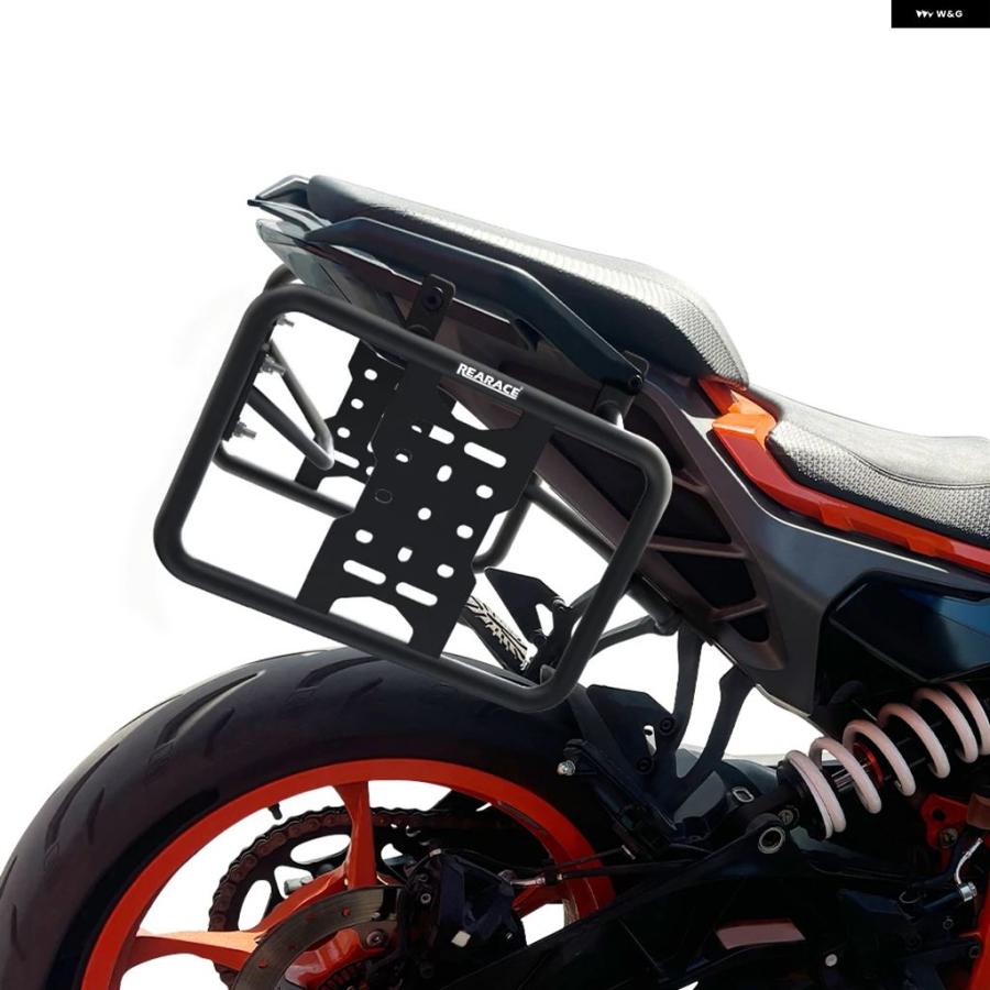 ブランド登録なし - 並行輸入品 自動二輪車 サドル御徒面子 受け支える 仕合わせ KTM 390 DUKE 2024 2025 DUKE 390 パニアラック 側面 球歴 側面歯車仕合わせ サドル御徒面子