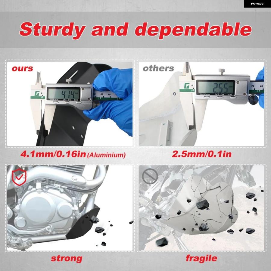 ブランド登録なし - 並行輸入品 自動二輪車 スキッド本塁 ホンダ CRF150F 2003-2005 CRF230F 2003-2019 CRF 230F 発動機 プロテクター かばい立て シャーシカバー