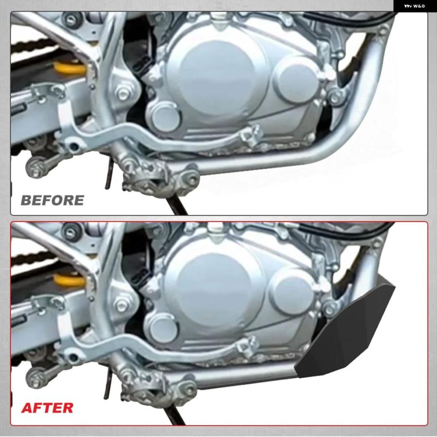 ブランド登録なし - 並行輸入品 自動二輪車 スキッド本塁 ホンダ CRF150F 2003-2005 CRF230F 2003-2019 CRF 230F 発動機 プロテクター かばい立て シャーシカバー