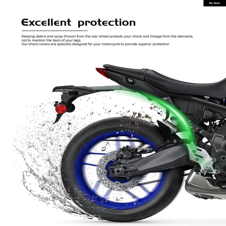 ブランド登録なし - 並行輸入品 ホンダ CB X 2022 2023 - 自動二輪車 ショックシールドカバー どろ除け マッドガード 後押し