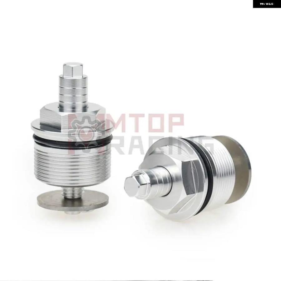 ブランド登録なし - 並行輸入品 プリロードK鳥打ち帽 ホンダ NSR125 SP 35MM六角K雄螺旋 しろがね色
