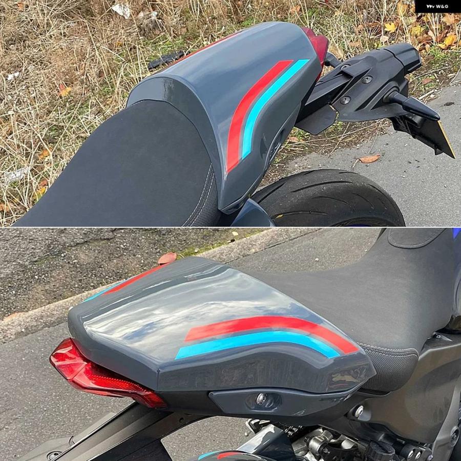 ブランド登録なし - 並行輸入品 ヤマハ MT09 MT09 2021 - 23 自動二輪車 ピリオンリアシートカバー カウルソロカウルリア フェアリング