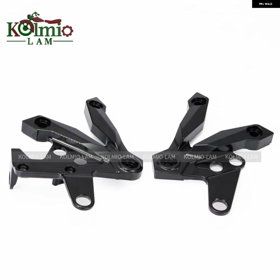 ブランド登録なし - 並行輸入品 2007 - 2012 カワサキ Z750 自動二輪車 向こう正面 フットレスト フットペグ 鉤括弧 マウント 一揃いの道具 2008 - 11