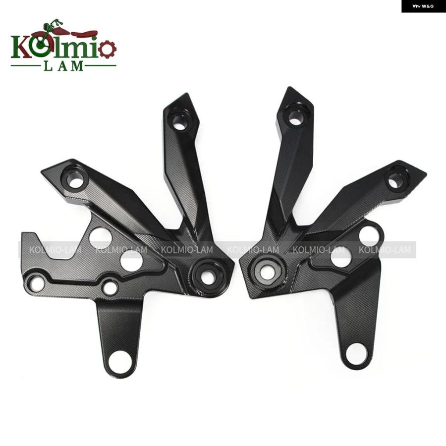 ブランド登録なし - 並行輸入品 2007 - 2012 カワサキ Z750 自動二輪車 向こう正面 フットレスト フットペグ 鉤括弧 マウント 一揃いの道具 2008 - 11