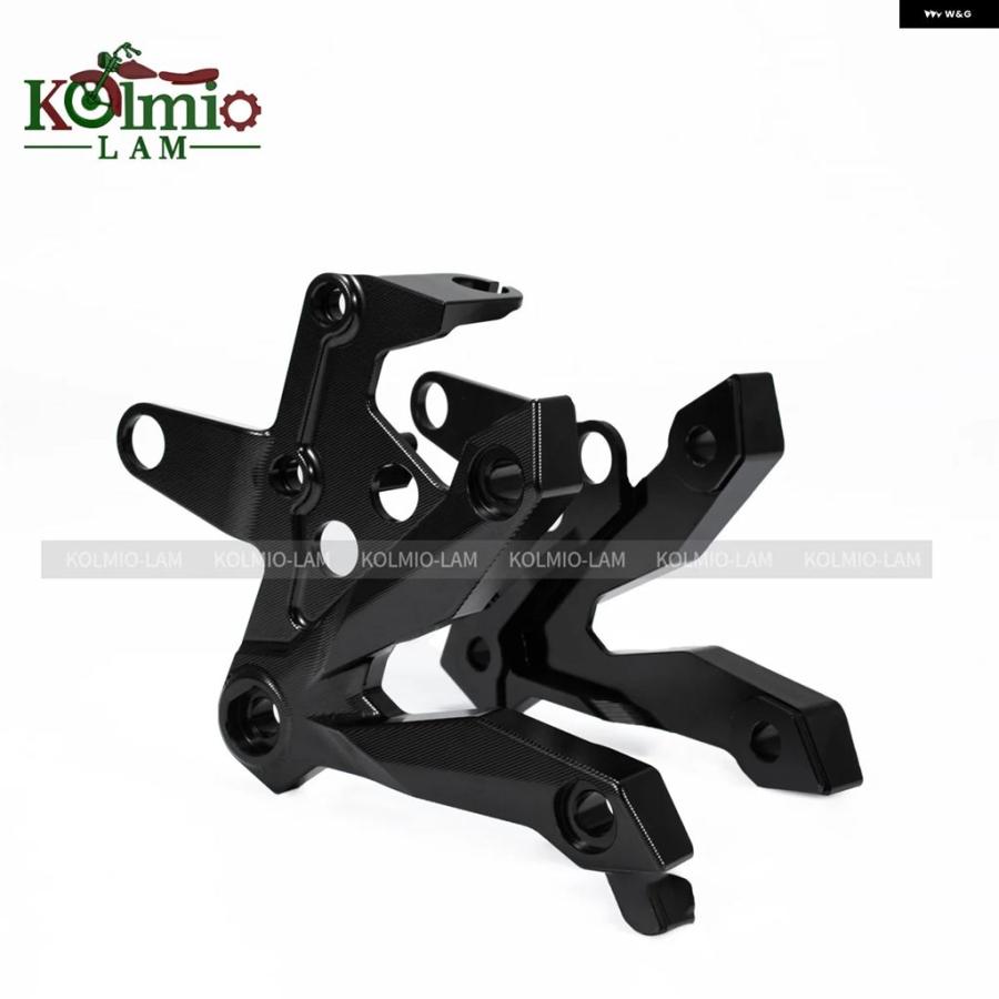 ブランド登録なし - 並行輸入品 2007 - 2012 カワサキ Z750 自動二輪車 向こう正面 フットレスト フットペグ 鉤括弧 マウント 一揃いの道具 2008 - 11