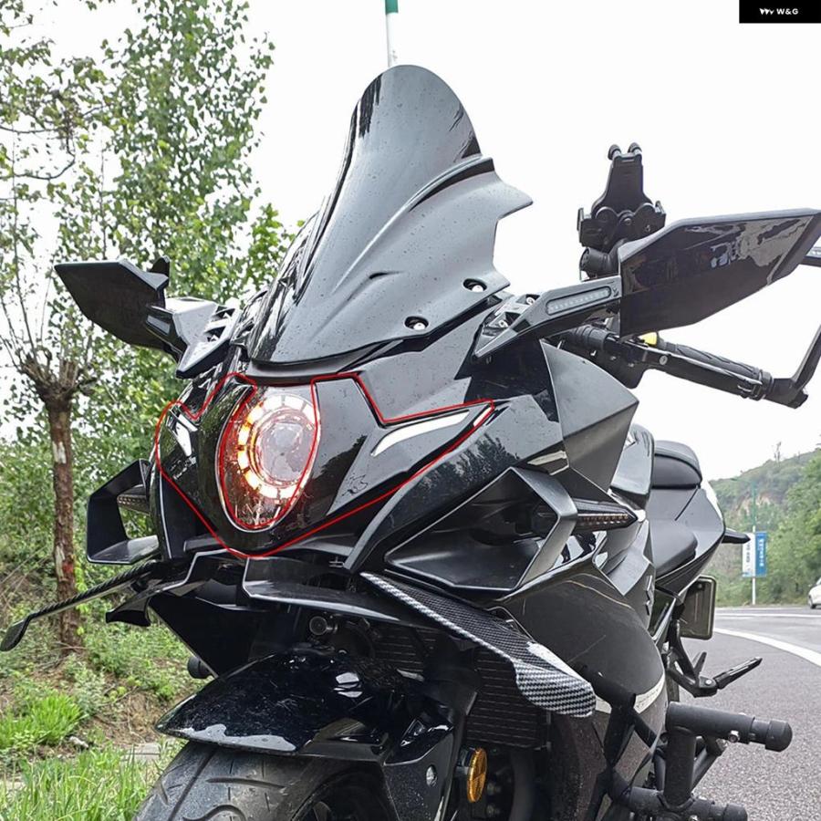 ブランド登録なし - 並行輸入品 GSX250R GSX-250R GSXR250 2017-2022 - 24 自動二輪車 前照灯 ケースランプカバー