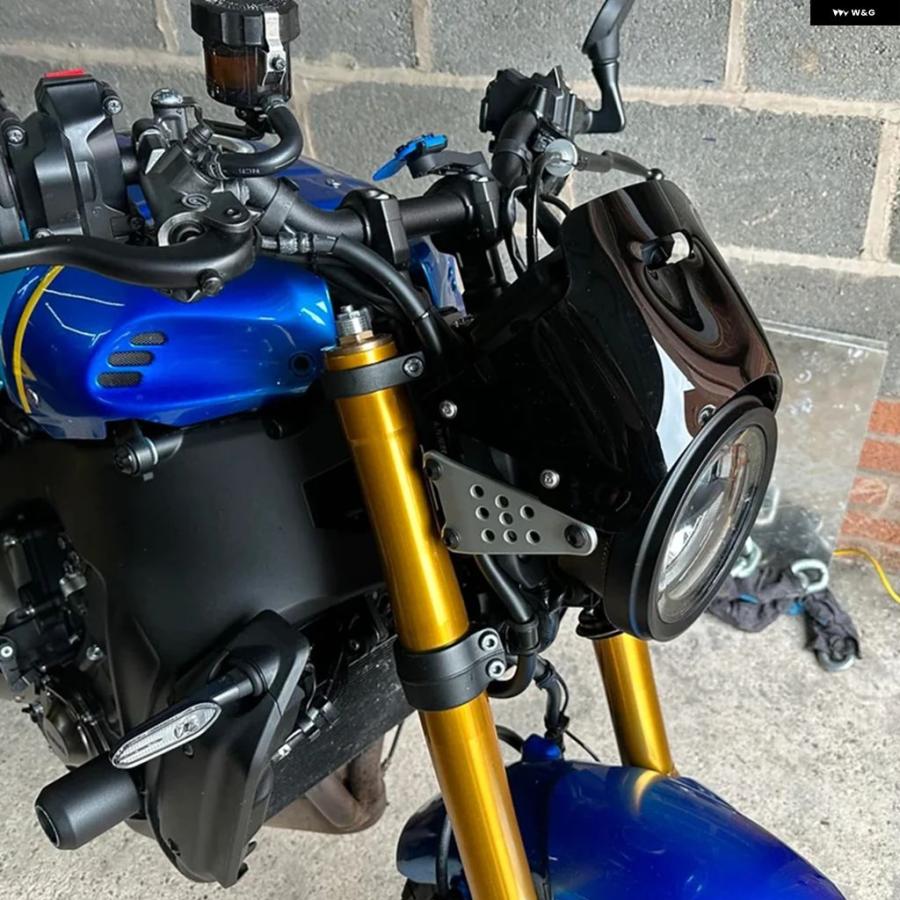 並行輸入品 ヤマハ XSR900 XSR 900 2022 - 2025 バイザー ヘッドライト