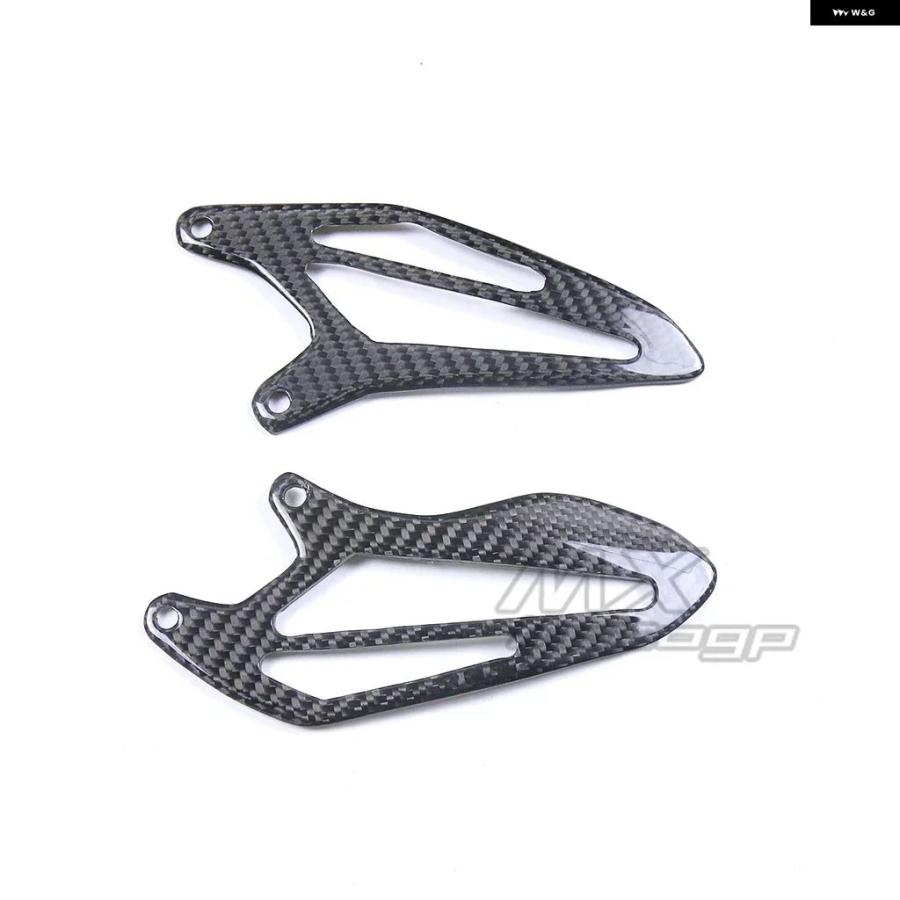 ブランド登録なし - 並行輸入品 カーボンヒールガードサイド ダイアログボックス ボンネット ヤマハ YZFR7 YZF R7 YZF-R7 2022 2023 2024 自動二輪車 リアフットウイング フェアリング