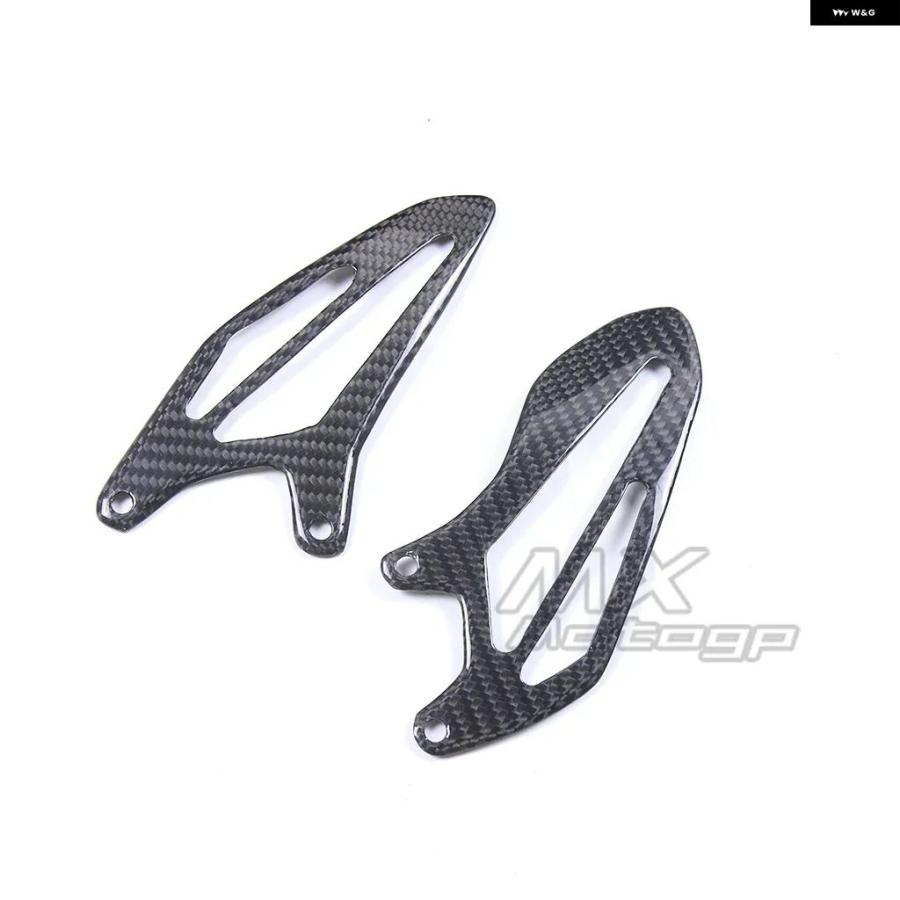 ブランド登録なし - 並行輸入品 カーボンヒールガードサイド ダイアログボックス ボンネット ヤマハ YZFR7 YZF R7 YZF-R7 2022 2023 2024 自動二輪車 リアフットウイング フェアリング