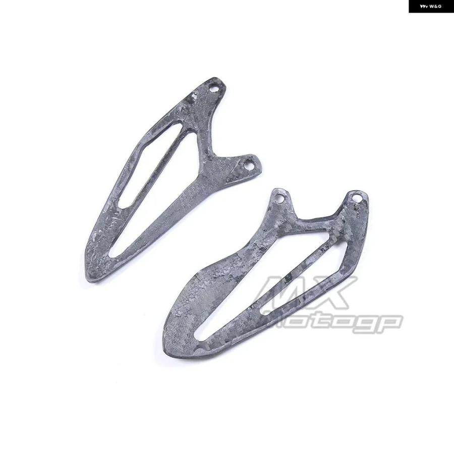 ブランド登録なし - 並行輸入品 カーボンヒールガードサイド ダイアログボックス ボンネット ヤマハ YZFR7 YZF R7 YZF-R7 2022 2023 2024 自動二輪車 リアフットウイング フェアリング