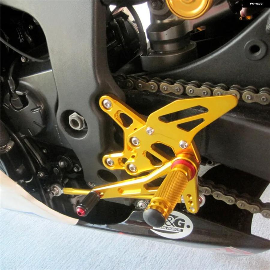 ブランド登録なし - 並行輸入品 自動二輪車 フットレスト フットペグ ペダル フットペグ 後押し仕かける フットレスト カワサキ ZX6R 2007-2008