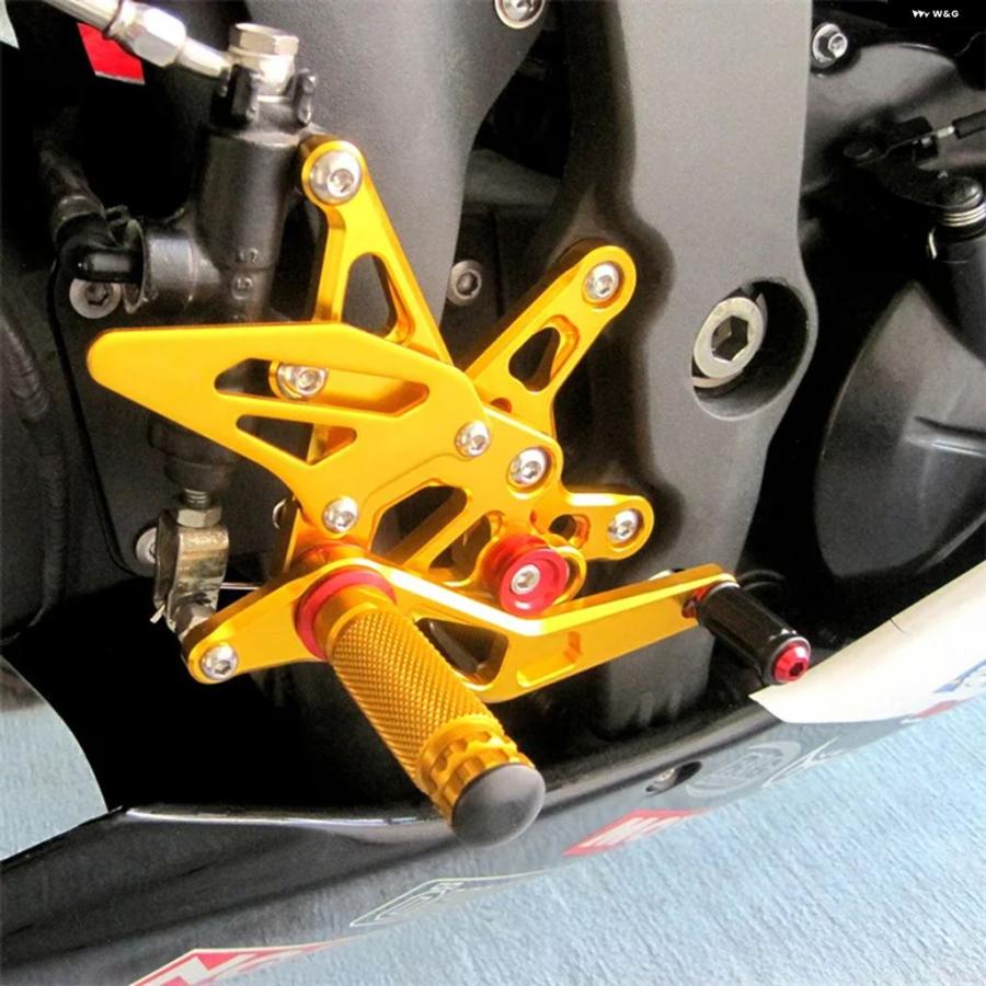 ブランド登録なし - 並行輸入品 自動二輪車 フットレスト フットペグ ペダル フットペグ 後押し仕かける フットレスト カワサキ ZX6R 2007-2008