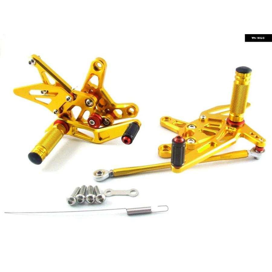 ブランド登録なし - 並行輸入品 自動二輪車 フットレスト フットペグ ペダル フットペグ 後押し仕かける フットレスト カワサキ ZX6R 2007-2008