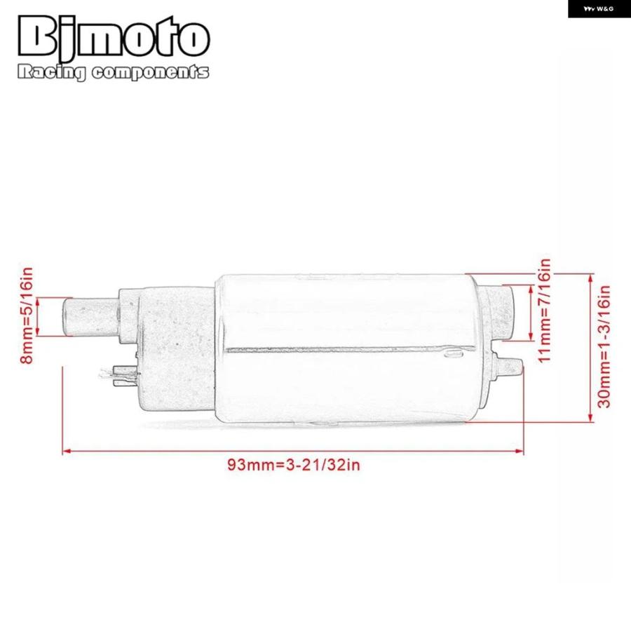 ブランド登録なし - 並行輸入品 1SD-E3907-00 燃え種 揚水機 一揃いの道具 ヤマハ 25 R15 MT125 MT-125 YP400 YP250R X-MAX 400 XP500 T-MAX XF50 C3 XC125E VITY