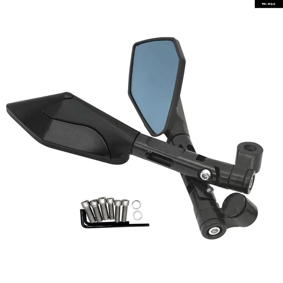 並行輸入品 8/10MM オートバイ ミラー バックミラー サイドミラー