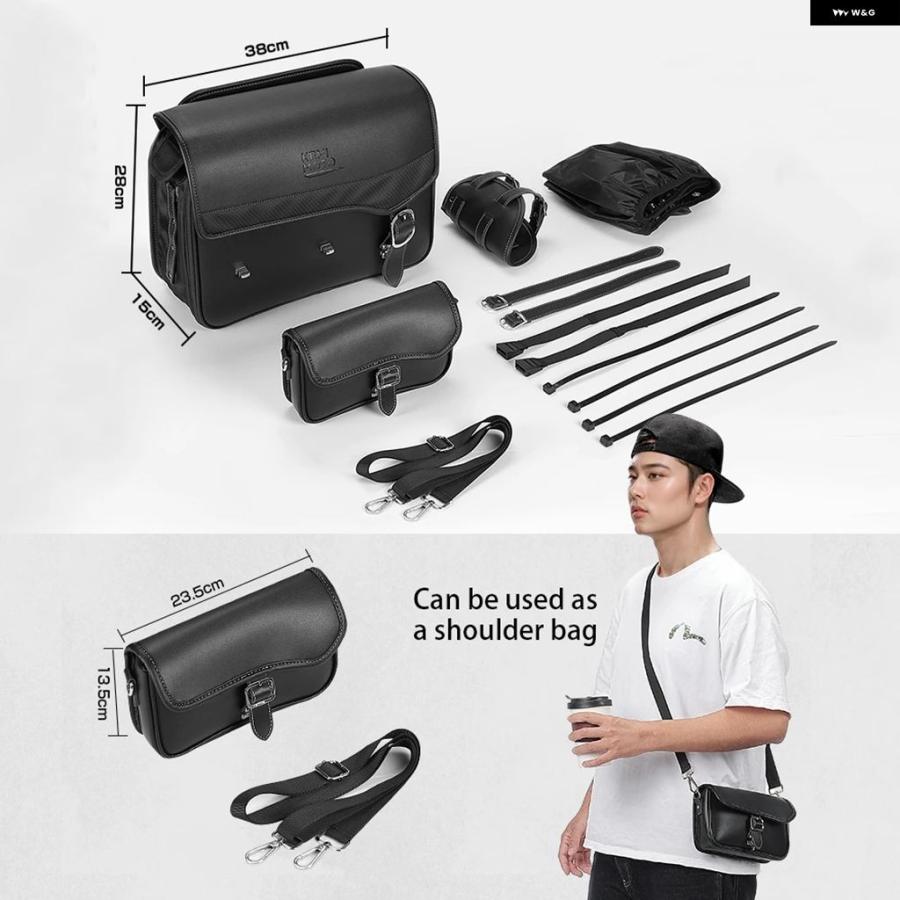 並行輸入品 オートバイ サドルバッグ 15L トラベルサイドバッグ ホンダ