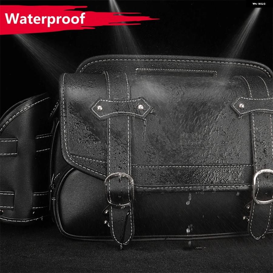並行輸入品 オートバイ サドルバッグ 9L 防水 サイド ホンダ レブル