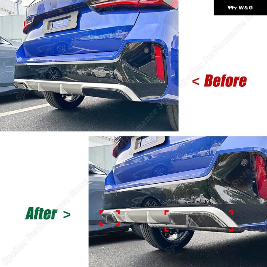 並行輸入品 BMW X1 U11 2023-2024+ M スポーツカー リア バンパー